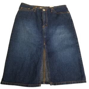 Paris Blues Originals Vintage Blue Denim Jean Skirt Very Nice! Size 5